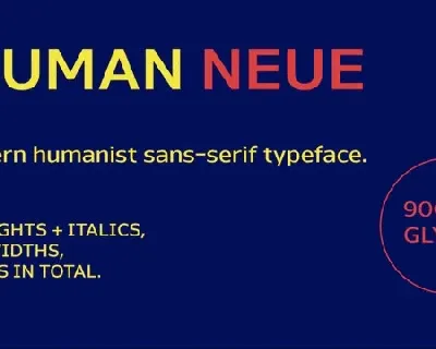 Nauman Neue Family font