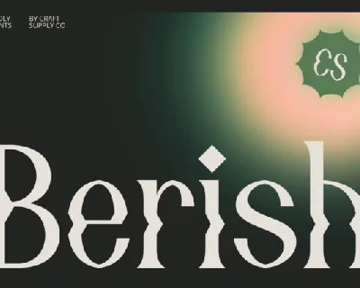 CS Berish font