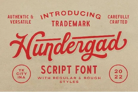 Hundergad font