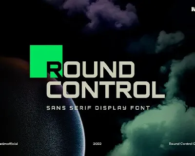 Round Control font