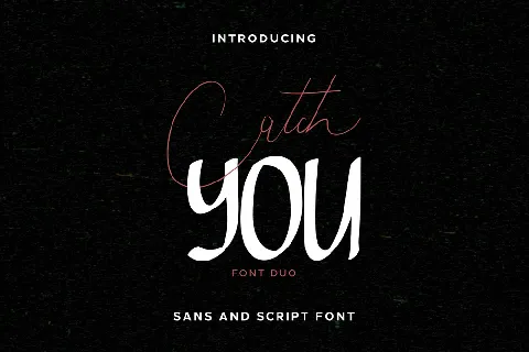 Catch You Demo font