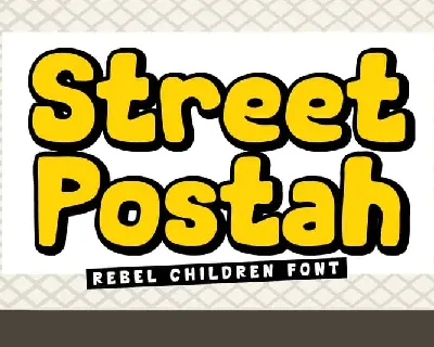 Street-Postah font
