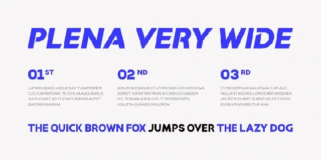 Plena font