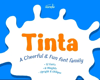 Tinta DEMO font