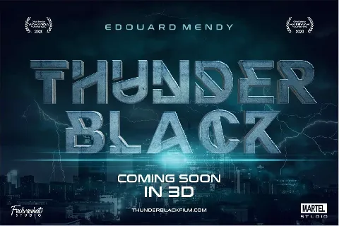 Thunder Black font