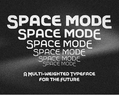 Space Mode 1.0 TRIAL font