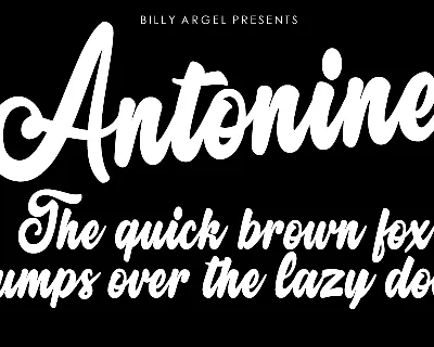 Antonine Personal Use font