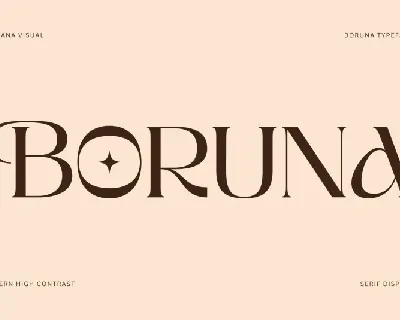 Boruna font