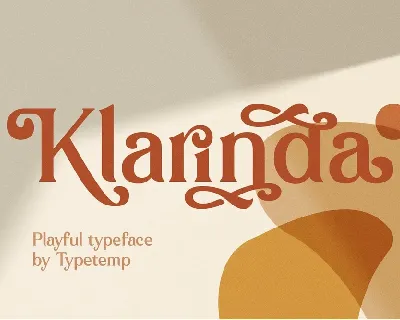 Klarinda font