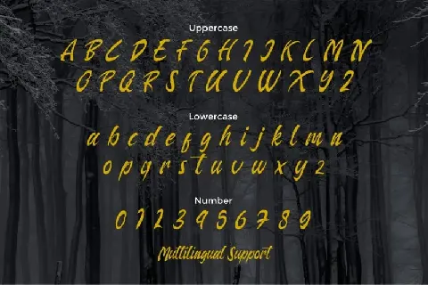 Arthas Script font