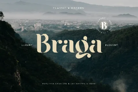 Braga Typeface font