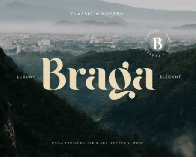 Braga Typeface font