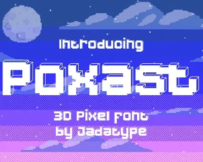 Poxast font