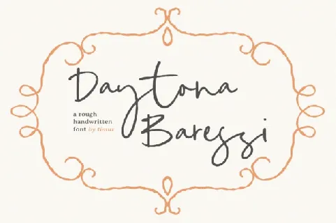 Daytona Baressi font