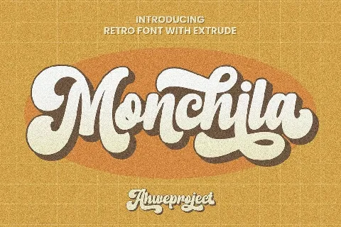 Monchila font