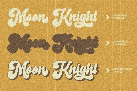 Monchila font