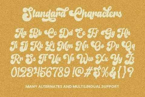 Monchila font