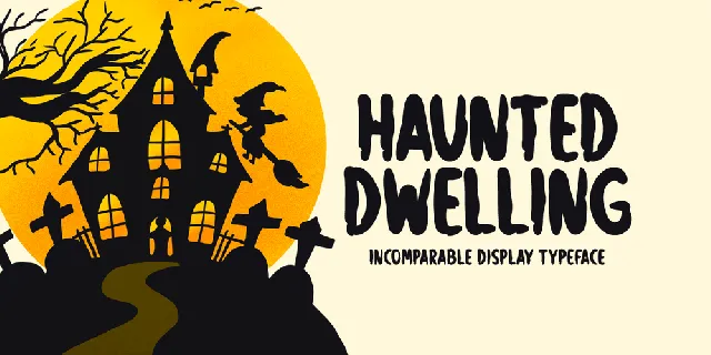 Haunted Dwelling font