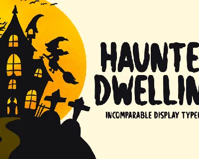 Haunted Dwelling font