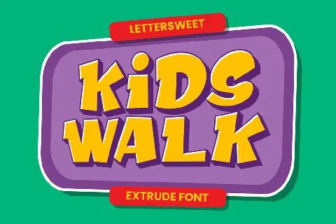 Kids Walk font