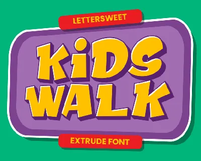 Kids Walk font