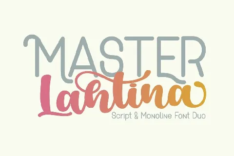 Master Lahtina font