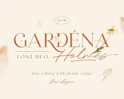 Gardena Holmes font
