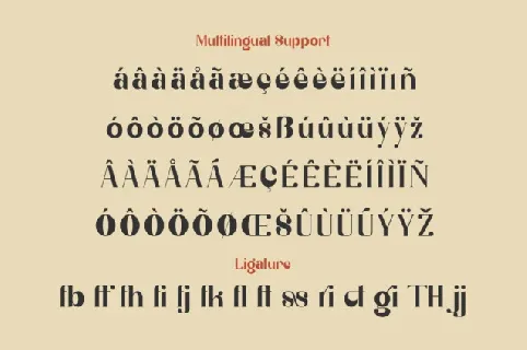 Belgia Typeface font
