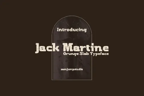 Jack Martine font