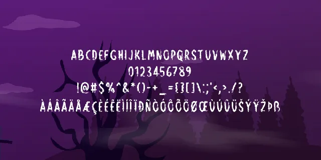 Eerie House font