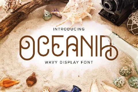 Oceania Display font
