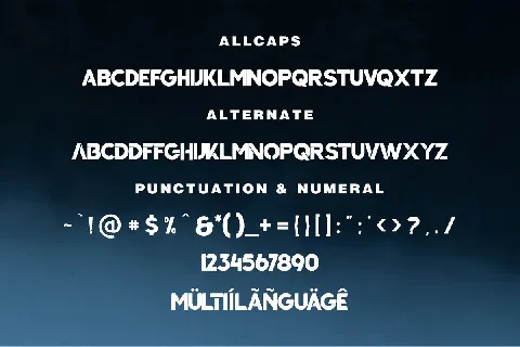 Blantic font