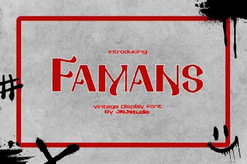 Famans font