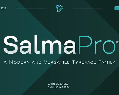 Salma Pro Medium-Narrow font