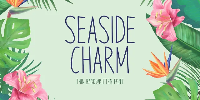 Seaside Charm font