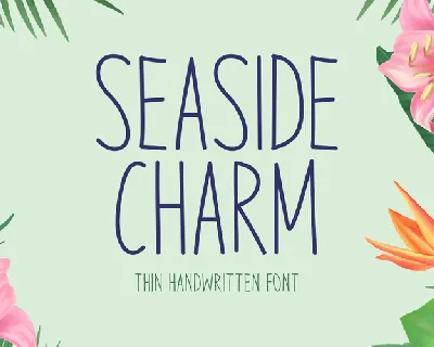 Seaside Charm font