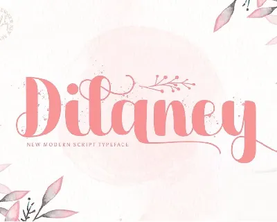Dilaney font