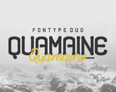 Quamaine Duo font