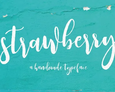 Strawberry Script font