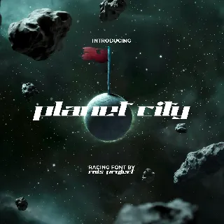 PlanetCityDemo font