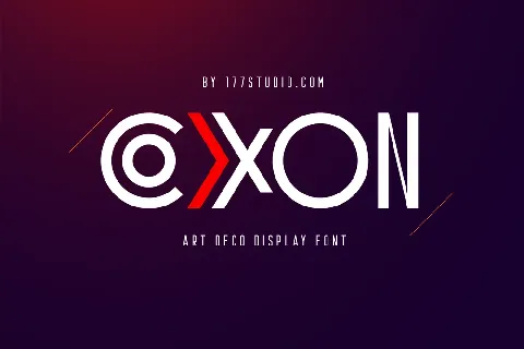 Coxxon font