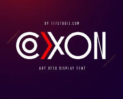 Coxxon font