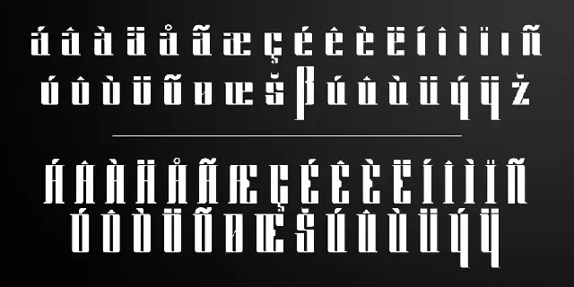 CyberGothic DEMO font