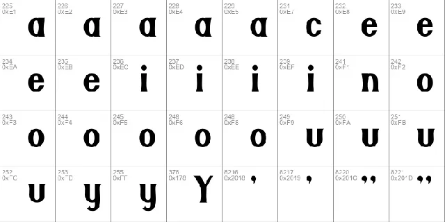 Alano font