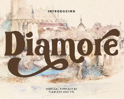 Diamore font