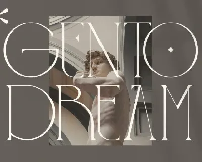Gento Dream font