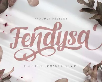 Fendysa font