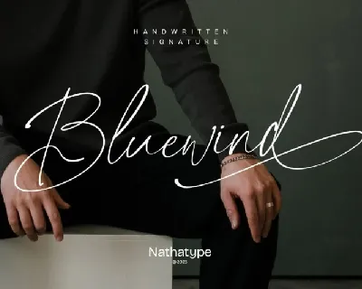 Bluewind font