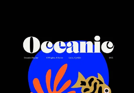 Oceanic Family font