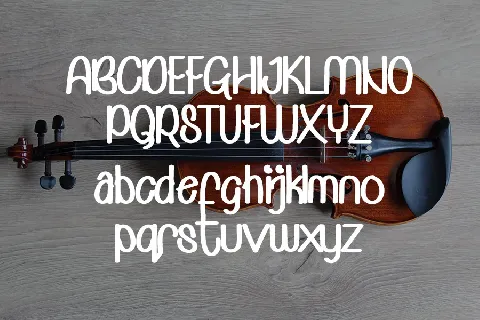 Musical Glorious font